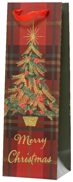 Пакет подарочный Decoris 12х36 см 461812 Kmg