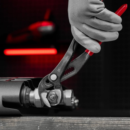 Клещи переставные 300 мм, кнопочный механизм, хром-ванадий, обливные рукоятки// Matrix