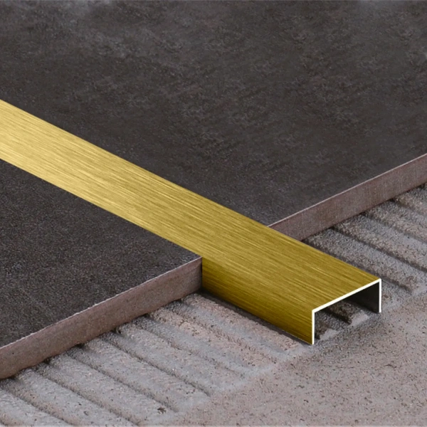 Профиль П образный золото мат 10*30*10мм