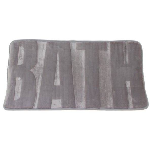 Коврик для ванной комнаты Sanitary Bath 45х75 см серый 0916 CN