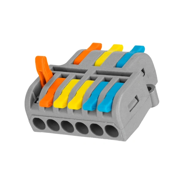 КЛЕММА РАЗВЕТВИТЕЛЬНАЯ СКР-436 4мм2, 5шт/упак TDM