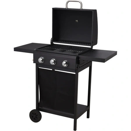 Барбекю газовый BBQ площадь приготовления 48х38 см 3 конфорки по 2,8 кВт X88000020 К