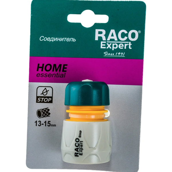 Соединитель с автостопом, быстросъёмный для шланга RACO ORIGINAL 1/2" 4250-55205C