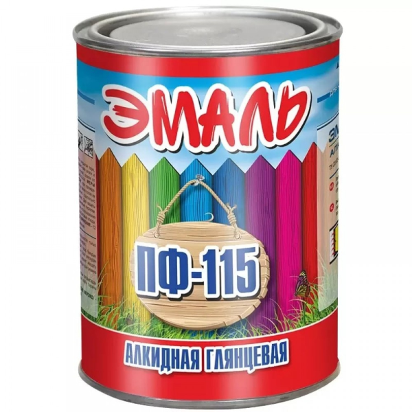 Эмаль синяя ПФ 115 Z 2,6кг, шт Эмаль синяя ПФ 115 Z 2,6кг, шт