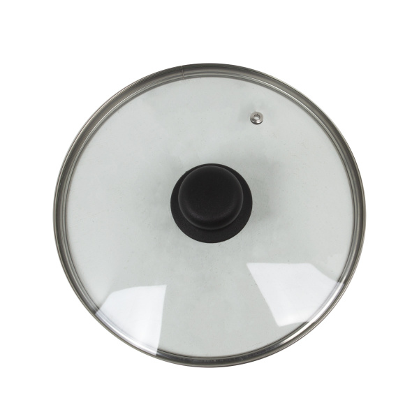 Крышка стеклянная для посуды 22см КР-22