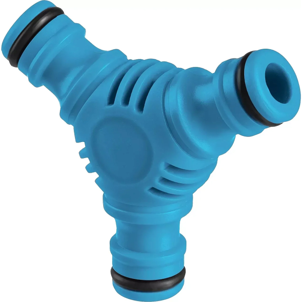 Тройник штуцерный GRINDA, TW-1, ударопрочный пластик с покрытием TPR, PROLine (8-426439)