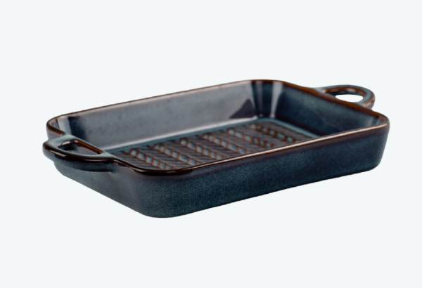 Форма для запекания керамическая GLAZE 26.5x15x3,5см прямоугольная ABG005