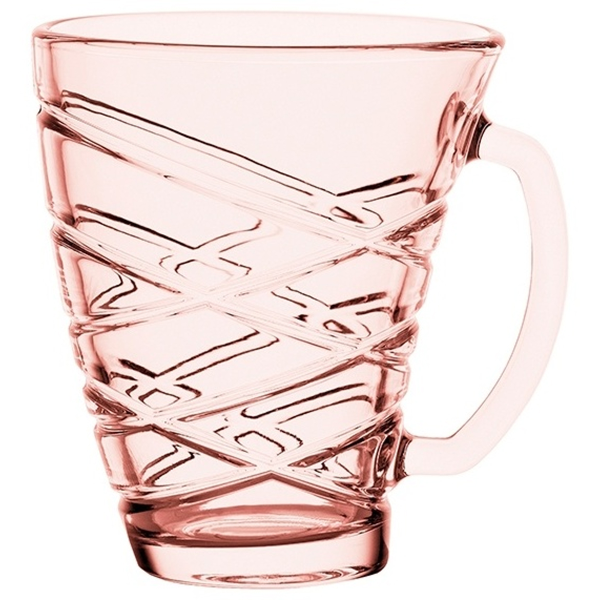 Кружка Luminarc ШЕЙП ЭЛАНОР 320мл розовая Q0392