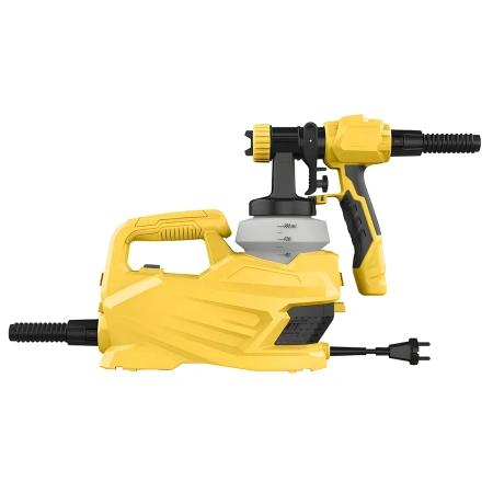 Краскопульт Hanskonner HSG9670B, 780Вт, 0-1200мл/мин, 120DIN/с, HVLP, С БАЗОЙ, шнур 4м