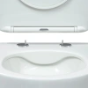 Унитаз BERGES подвесной VENTAS Rimless 49 см, сиденье дюропласт Ventas Slim SO, микролифт, быстросъё