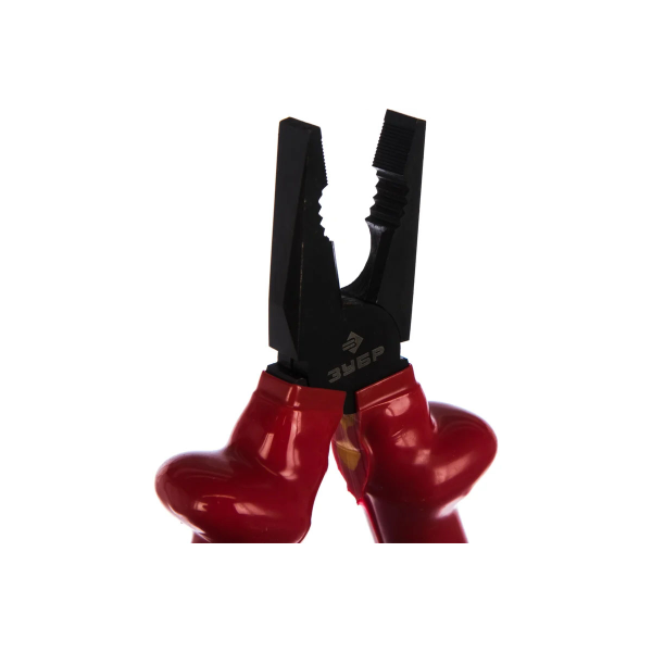 Плоскогубцы "ЭЛЕКТРИК" комбинированные, диэлектрические, высоковольтные до ~1000В, маслобензостойкая