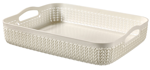 Лоток Curver KNIT A4 4,5L белый