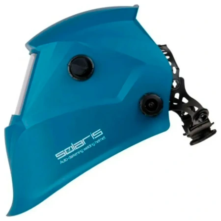 Щиток сварщика с самозатемняющимся светофильтром Solaris ASF520S (синий), арт.ASF520S.MBL