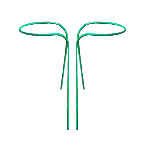 Кустодержатель металл в пвх 2шт, d 35см h 60см