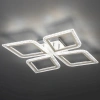 Люстра потол LED димм LOSANGA с ДУ, 3 режима, 510х510х75, 82Вт, 25м², белый, 52928 0