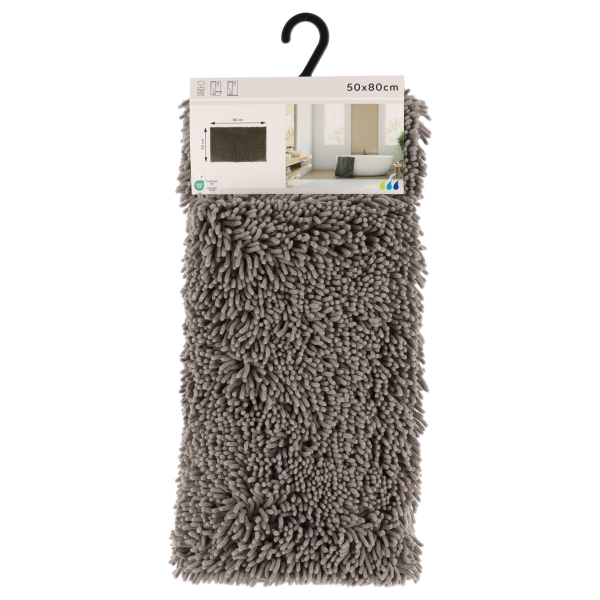 Коврик для ванной Tendance 50х80 см серый 7742180