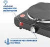 Плита электрическая HIMMEL SE-4110, 1 конф., 1000 Вт, черный