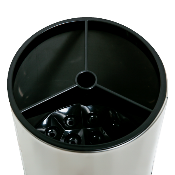 Подставка для кухонных приборов FANCY HOME круглая с разделителем H2760 PRC