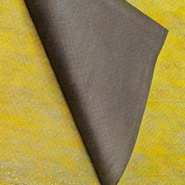 Материал укрывной двойная защита жёлто-чёрный мульча 80, ширина 3,0 м. (в руллоне 100п/м)