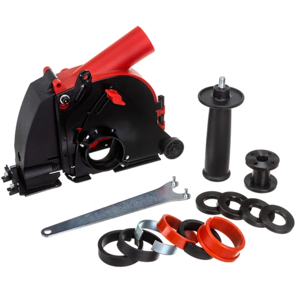 Кожух вытяжной для УШМ DS 125 D WORTEX, арт.DS125D0018