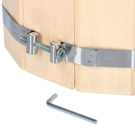 Ведро Банные штучки, термо система регулировки обручей, 9 л липа 32814