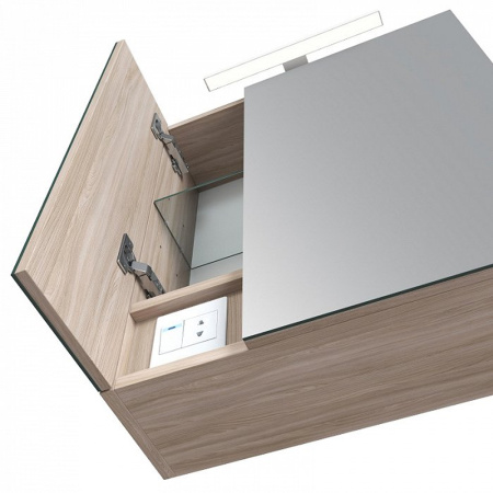 Шкаф-зеркалоIDDIS Mirro 50 см,MIR5002i99