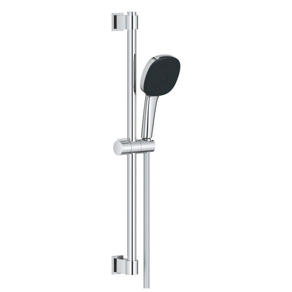 Душевой гарнитур GROHE Vitalio Comfort 110, 3 режима струи, штанга 600 мм, 9,5 л/мин, хром (26096001 Душевой гарнитур GROHE Vitalio Comfort 110, 3 режима струи, штанга 600 мм, 9,5 л/мин, хром (26096001