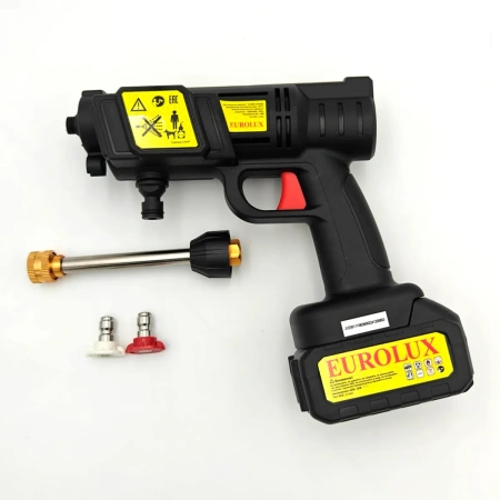 Мойка аккумуляторная Eurolux M-20Li (с 1 АКБ и ЗУ в комплекте)