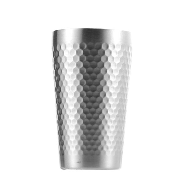 Стакан из нержавеющей стали 260 мл, соты, серебро CN