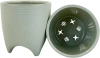 Горшок пластиковый с вкладкой, ДЕ КОСТА, шалфей д. 16 н.16 2,25 л ДК16-29
