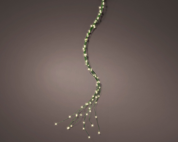 Электрогирлянда 160 Micro LED Durawise 8 режимов , green/warm white 220 В Indoor/Outdoor 497367 Kmg