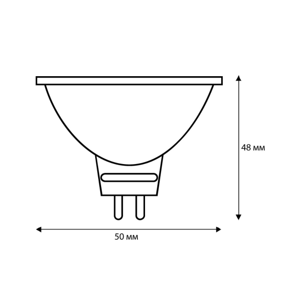 Лампа Ergolux LED-JCDR-9W-GU5.3-6K (Эл.лампа светодиодная JCDR 9Вт GU5.3 6500K 180-240В) 13626