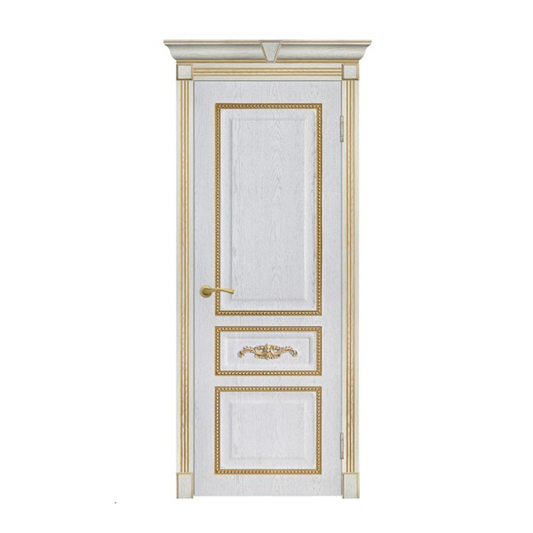 Дверное полотно глухое ПВХ Амелия (Патина золото) Ясень белый, 800мм Дверное полотно глухое ПВХ Амелия (Патина золото) Ясень белый, 800мм