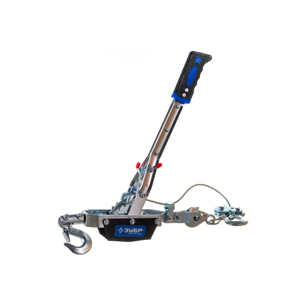 Лебедка ЗУБР "ЭКСПЕРТ" автомобильная, тросовая, 2т