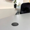 Блок розеточный, выдвижной, настольный на 2 розетки 200B, 1 USB, 1 Type-C, чёрный