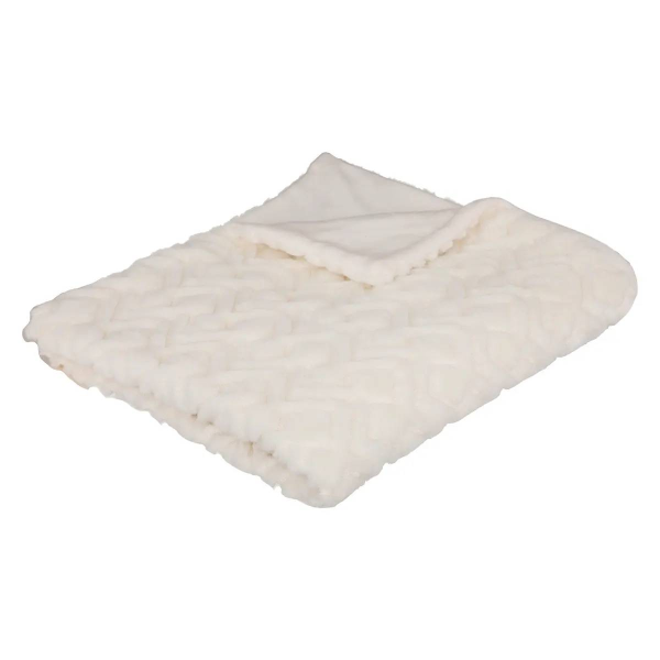 Плед Atmosphera Mara 120х160 см мех белый 188511Z Плед Atmosphera Mara 120х160 см мех белый 188511Z