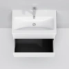 Тумба под умывальник AM.PM GEM 75 см M90FHX07522WG GEM, подвесная, 2 ящика push-to-open, цвет: белый