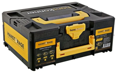 Ящик модульный Hanskonner, HS155P  единая система хранения HANSTORAGE, 395.5x295.5x155мм