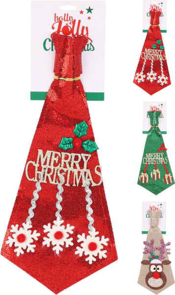 Галстук новогодний 3 вида в ассортименте AAF519590 К