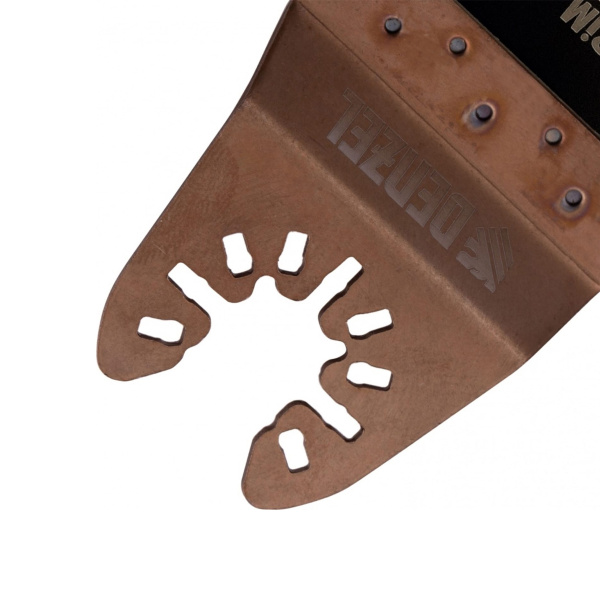 Насадка для МФИ режущая прямая, BiM, по металлу и дереву, 65 x 1,2 мм, мелкий зуб// Denzel