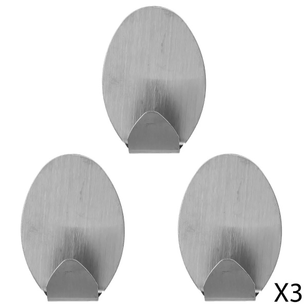 Набор самоклеющихся крючков 5Five 3 шт 117262