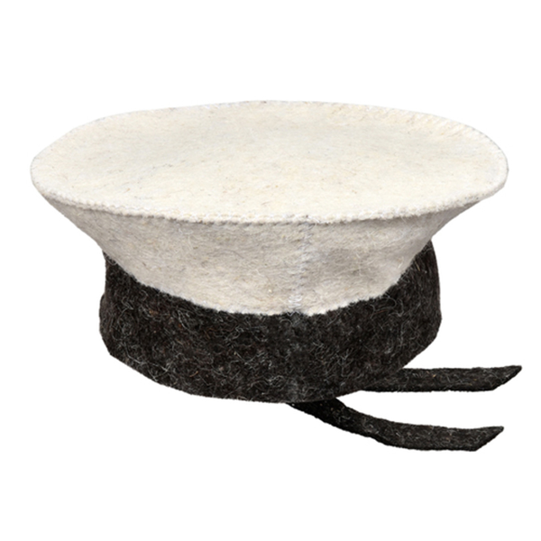 Шапка для бани и сауны Банные штучки,  Бескозырка комби 41206