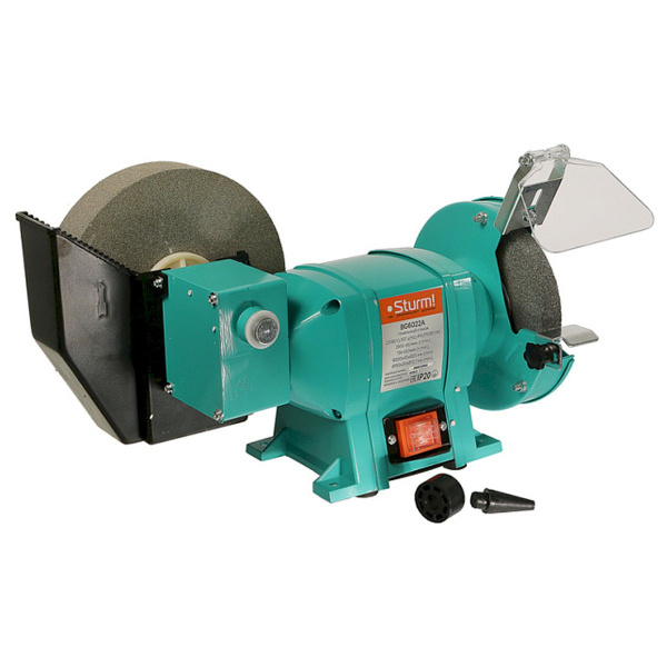 Станок точильно-шлифовальный Sturm! BG6022A 410Вт, сух. 150х20х12,7мм, влажн. 200х40х2 мм