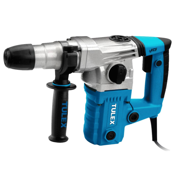 Перфоратор TULEX TVC-1000 вертикальный,SDS-plus,реверс,4Дж,0-980 об/мин,0-4400 уд/мин,1000Вт, кейс