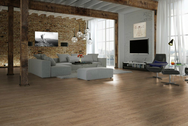 Пол ламинированный Дуб Шафран Gusto 3493 (8мм) 33класс