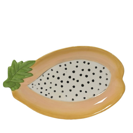 Тарелка Boutique Resort Papaya 20х12х2 см 873363