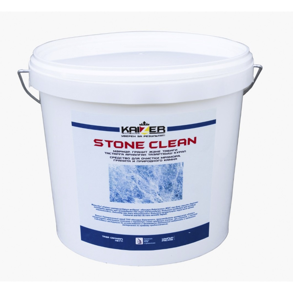 Нейтрализатор известкового налета, грязи и ржавчины на натуральном камне Kaizer Stone clean 1кг