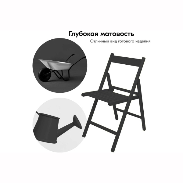 Эмаль Kudo универсальная акриловая  RAL9005 черная матовая