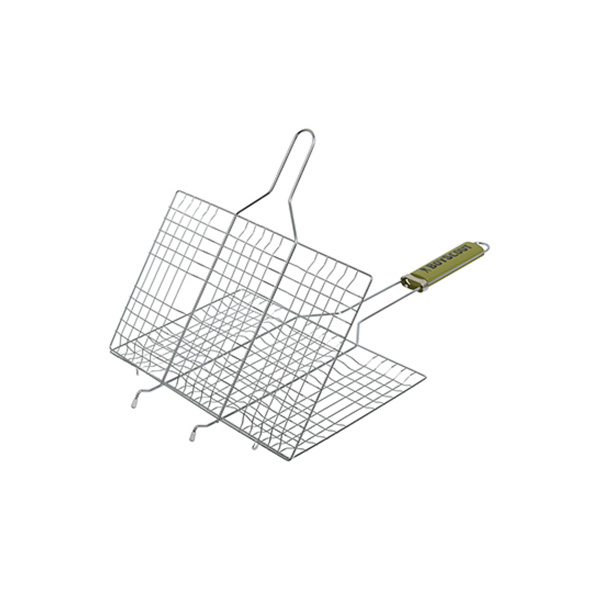 Решетка-гриль BOYSCOUT универсальная, НЕРЖАВЕЮЩАЯ сталь 58x30x25x5,5 cм