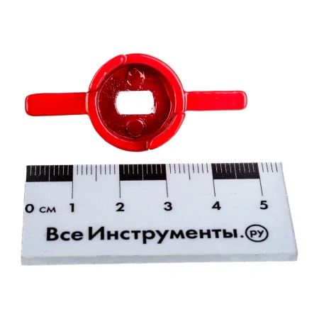 Ручка-бабочка усиленная, для крана КРАСНАЯ, 1/2"-3/4", MP-У